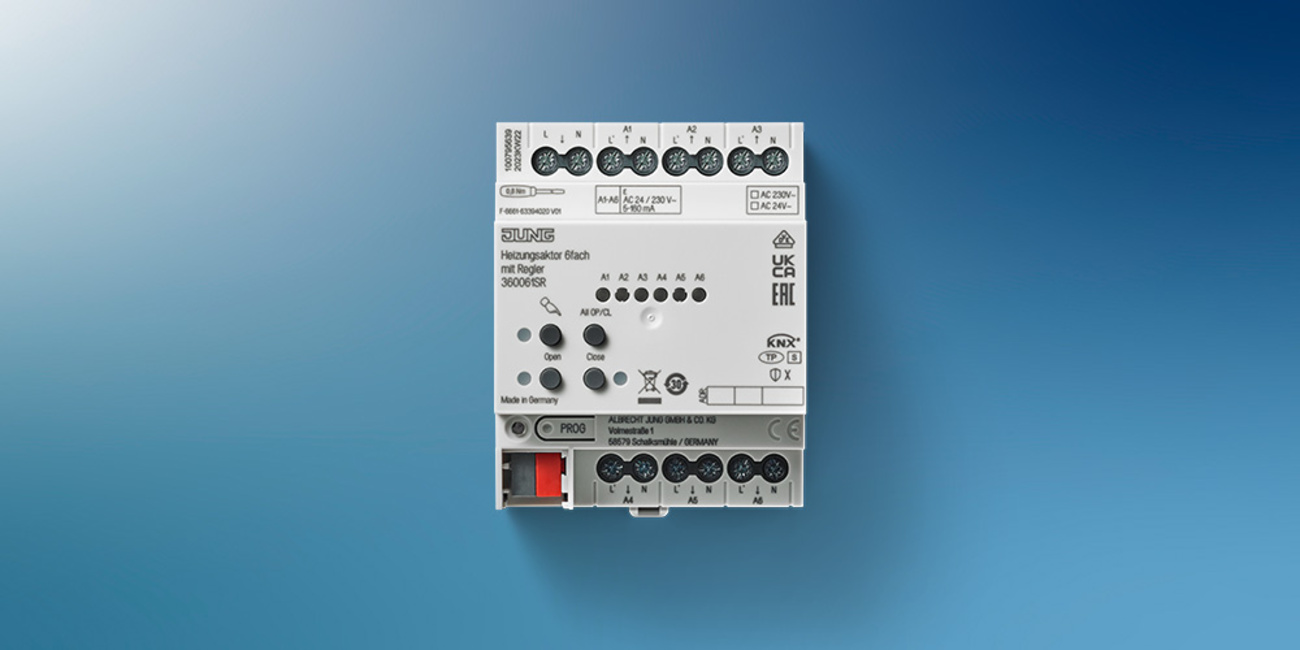 KNX Heizungsaktor 6-fach bei Elektrotechnik Koller in Kemnath