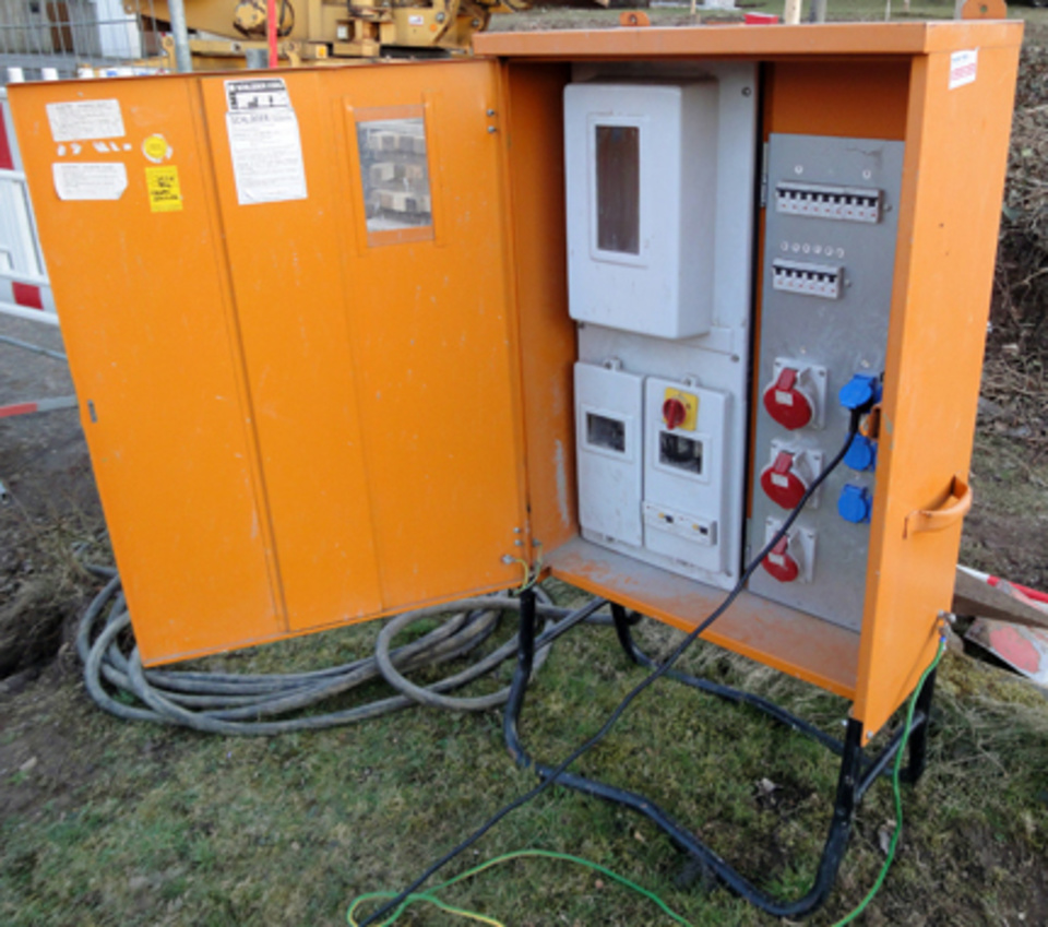 Baustromkasten bei Elektrotechnik Koller in Kemnath