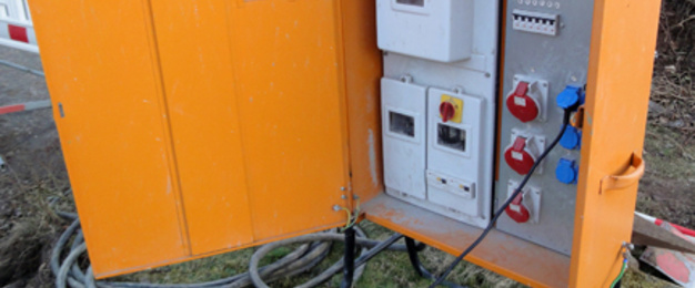 Baustrom bei Elektrotechnik Koller in Kemnath